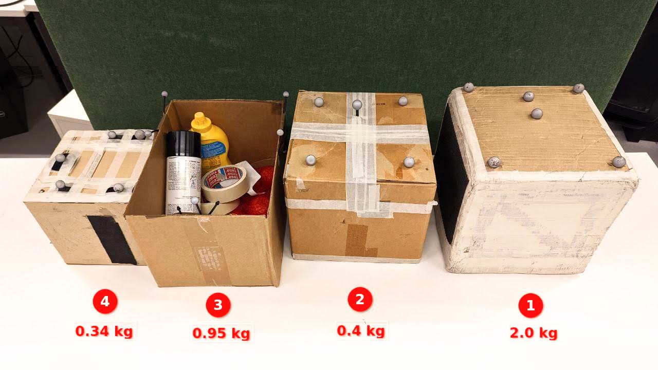 boxes hitting